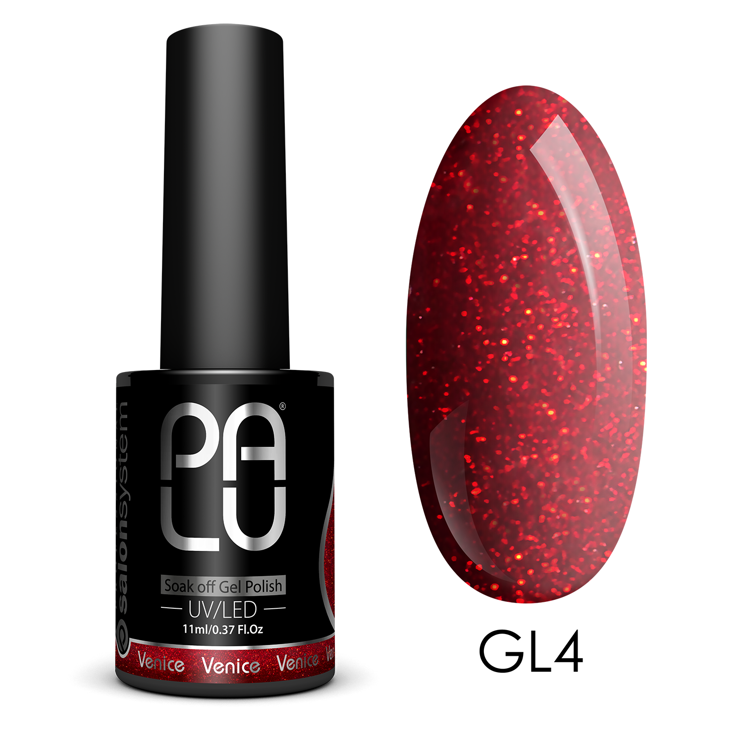 PALU – Verniz Gel Glitter 11ml GL4